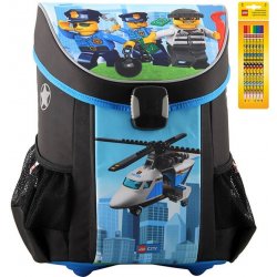 LEGO® City Police Chopper Easy aktovka školní batoh - Nejlepší Ceny.cz