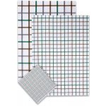 Sleep-well mix káro 50 x 70 cm zelené 3 ks – Zboží Mobilmania