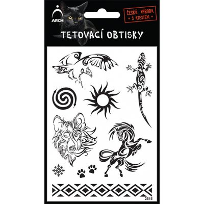 Černé tetovací obtisky jednorožec – Zbozi.Blesk.cz