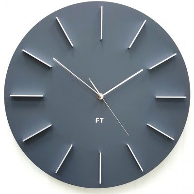 Future Time FT2010GY Round grey 40cm – Zbozi.Blesk.cz