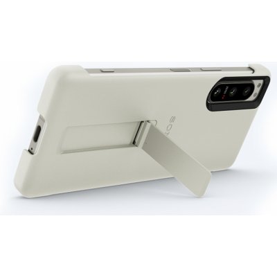 Pouzdro Sony Stand Cover pro Xperia 5 IV Beige, XQZCBCQC.ROW – Sleviste.cz