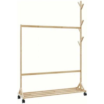 NoBi BUNY Pojízdný věšák bambus – Zboží Dáma