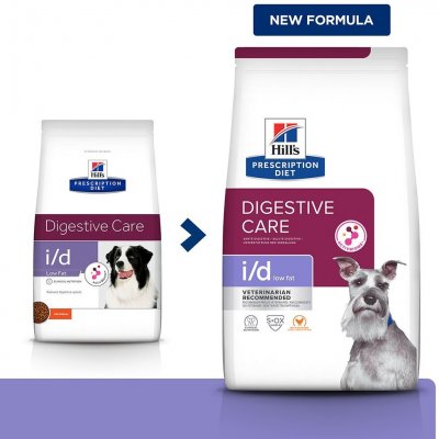 Hill’s Prescription Diet I/D Low Fat Digestive Care s kuřecím 1,5 kg