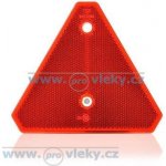 WAS Odrazka červená UT125 trojúhelník – Sleviste.cz
