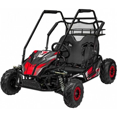 mamido Dětské benzínové autíčko Buggy LUCKY SEVEN červené – Sleviste.cz
