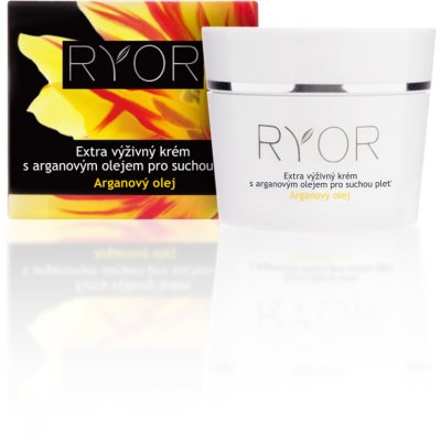 Ryor Extra výživný krém s arganovým olejem pro suchou pleť 50 ml – Zboží Mobilmania