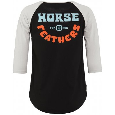 Horsefeathers Oly Raglan Black/Cement – Hledejceny.cz