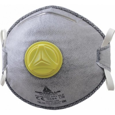 DeltaPlus M1200VW FFP2 tvarovaný s ventilkem Respirátor – Hledejceny.cz