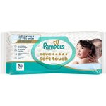 Pampers Aqua Soft Touch čistící ubrousky 6 x 60 ks – Hledejceny.cz