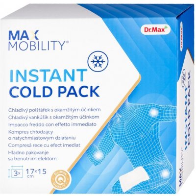 Dr. Max Max Mobility Instant Cold Pack 17 x 15 cm 3 ks – Hledejceny.cz