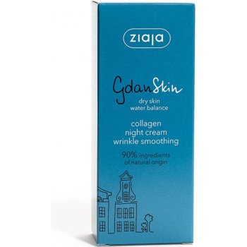 Ziaja Gdanskin noční krém kolagenový 50 ml