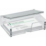 SIGEL krabička na vizitky, plastová, čirá – Zboží Dáma