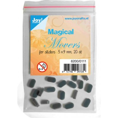 Joy Crafts Plastové oválky Magical Movers for Sliders (20ks)