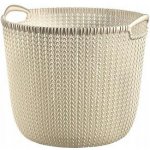 Curver Knit L 30 l krémový 03673-X54 – Zboží Dáma