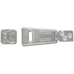 Petlice ocelová 96x51 mm BZn "AKČNÍ CENA BEZ SLEVY" (Petlice na zámek pro branku, dveře, vrata) – Hledejceny.cz