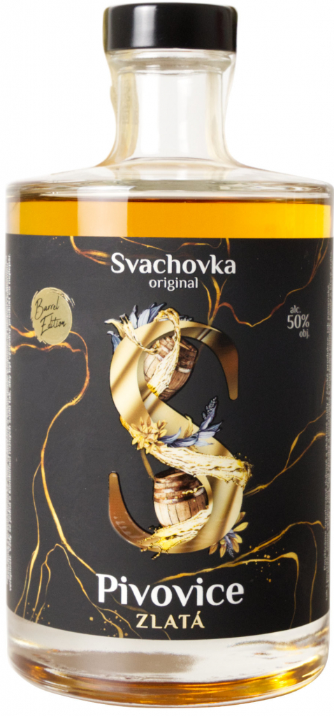 Svach Zlatá Pivovice 50% 0,5 l (holá láhev)