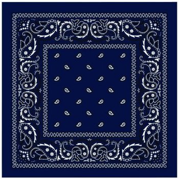 Bandana šátek tmavě modrá