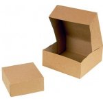 gastro obaly s.r.o. Krabice dortová papírová hnědá 20x20x10cm – Zboží Mobilmania