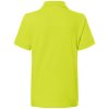 Dětské tričko James & Nicholson dětská polokošile JN070k žlutozelená