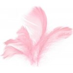 Peří v sáčku 10g růžové – Zboží Dáma