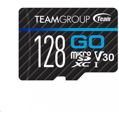 TEAM MicroSDXC UHS-I U3 128 GB AUSDX128GIV30A103 – Zboží Mobilmania