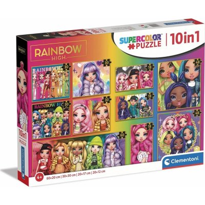 CLEMENTONI Rainbow High 10v1 – Zbozi.Blesk.cz