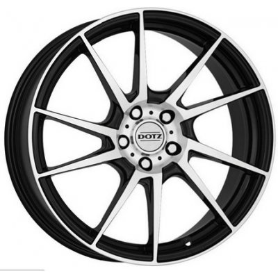 DOTZ KENDO 7x17 5x114,3 ET48 black polished