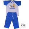 Pánské pyžamo Cool Comics 9256 pánské pyžamo kr.rukáv modré