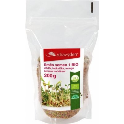ZdravýDen Bio rukola semena na klíčení 200 g – Zboží Mobilmania