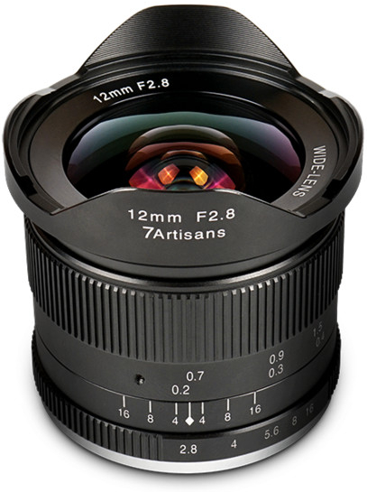 7Artisans 12mm f/2.8 Canon EOS-M