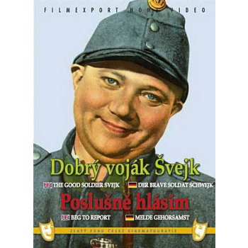 Dobrý voják Švejk/Poslušně hlásím - - digipack v šubru DVD