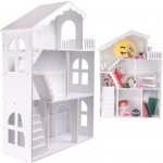 Tomido LULILO Regál na hračky domeček knihovna 2v1 CALLA 116 cm XXL – Hledejceny.cz