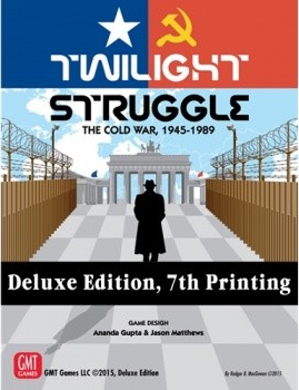 GMT Games Twilight Struggle Deluxe Edition 7th Printing