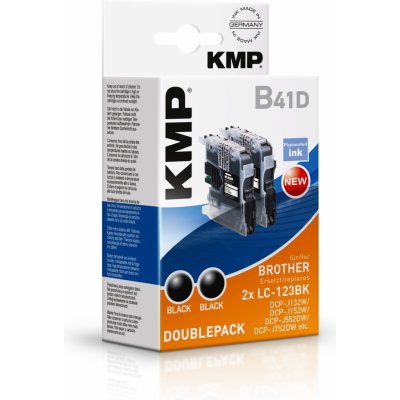 KMP Brother LC-123BK - kompatibilní – Zboží Živě