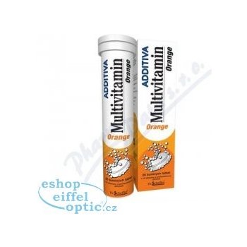 Additiva multiVitamín + minerál Pomeranč 20 šumivých tablet