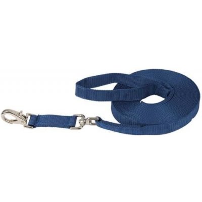 Covalliero Nylonová lonž s obrtlíkem modrá – Zboží Mobilmania