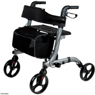Reha Fund, chodítko čtyřkolové, nosnost 136 Kg, Hliníková konstrukce – Zboží Dáma
