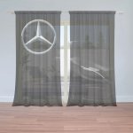 Sablio Záclony Logo 6 Auto: 2ks 150x250cm – Hledejceny.cz