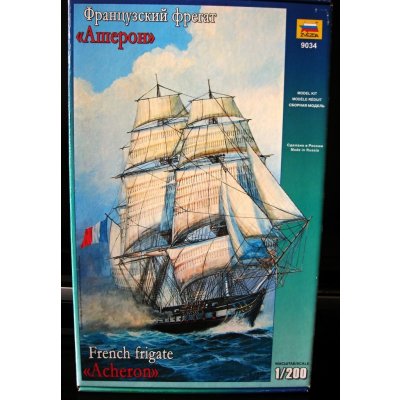 Zvezda French Frigate Acheron ZV 9034 Sense innovations 1:200