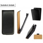 Pouzdro Forcell Slim FLip Case LG Optimus L7 / P700 Černé – Sleviste.cz