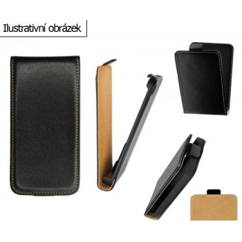 Pouzdro Forcell Slim FLip Case LG Optimus L7 / P700 Černé