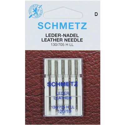 Schmetz strojové jehly Leather, 120/19 – Zboží Dáma