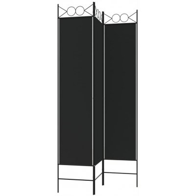 VidaXL Paraván 350149 černý 120 x 200 cm – Zboží Dáma