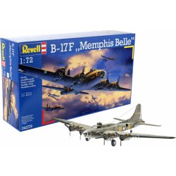 Revell Plastic ModelKit letadlo 04279 B-17FMemphis Belle 1:72