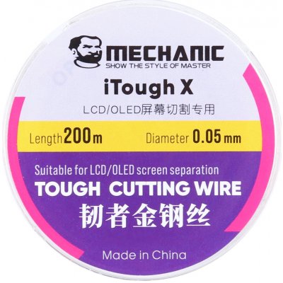 Mechanic molybdenový drát k separaci displejů Šířka: 0.05mm – Sleviste.cz