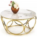 Halmar Venus 2 80 cm bílá mramor / zlatá – Hledejceny.cz