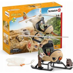 Schleich 42476 Wild Life Animal rescue helicopter