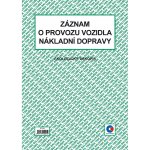 Baloušek Tisk ET210 Záznam o provozu vozidla nákladní dopravy stazka – Zboží Dáma
