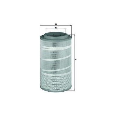 Vzduchový filtr MAHLE ORIGINAL LX 1457 (LX1457) – Hledejceny.cz