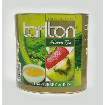 Tarlton Zelený sypaný čaj Jahoda Kiwi 100 g